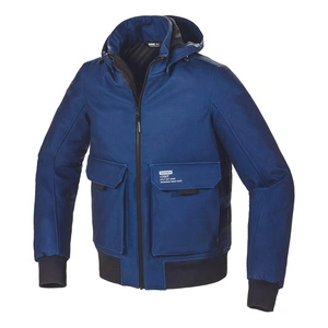 Kurtka tekstylna SPIDI METROMOVER BLACK/BLUE czarny niebieski
