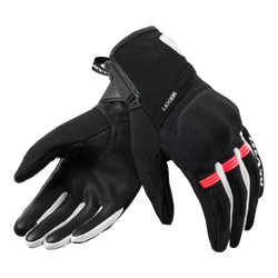 Rękawice miejskie damskie REVIT MOSCA 2 LADY BLACK/PINK czarny różowy