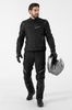 Spodnie tekstylne SHIMA RUSH 2.0 BLACK czarny