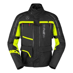 Kurtka tekstylna SPIDI 4 SEASON V3 YELLOW FLUO czarny żółty fluo