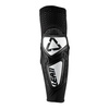 Ochraniacze łokci dziecięce LEATT CONTOUR JUNIOR WHITE/BLACK czarne białe