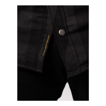Koszula motocyklowa BROGER ALASKA BLACK/GREY czarny szary