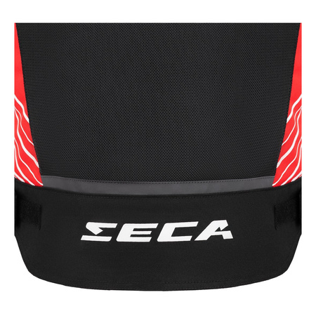 Kurtka tekstylna SECA SUMMER WAY BLACK/RED czarny czerwony