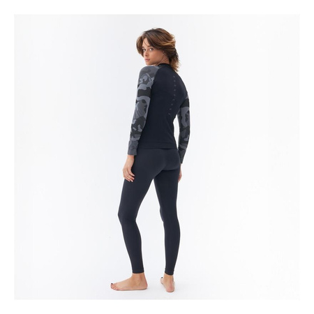 Spodnie termoaktywne damskie REBELHORN FREEZE II LADY BLACK czarny