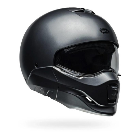 Kask szczękowy BELL BROOZER SOLID SATIN STARSHIP GREY szary