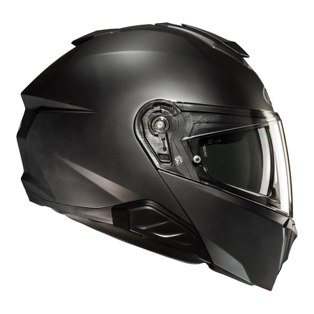 Kask szczękowy HJC I91 SEMI FLAT BLACK czarny mat