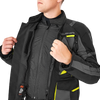 Kurtka tekstylna SHIMA HERO 2.0 MEN FLUO czarny szary żółty fluo