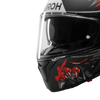 Kask integralny AIROH SPARK 2 CRUZE BLACK GREY MATT czarny szary czerwony