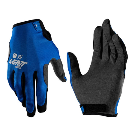 Rękawice cross dziecięce LEATT MOTO 1.5 JUNIOR BLUE niebieski