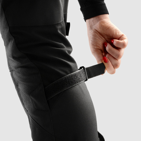 Spodnie tekstylne damskie REBELHORN HARDY 3.0 LADY BLACK/GREY czarny szary