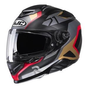 Kask integralny HJC RPHA 71 HAPEL BLACK/RED/BRONZE czarny czerwony brązowy biały szary