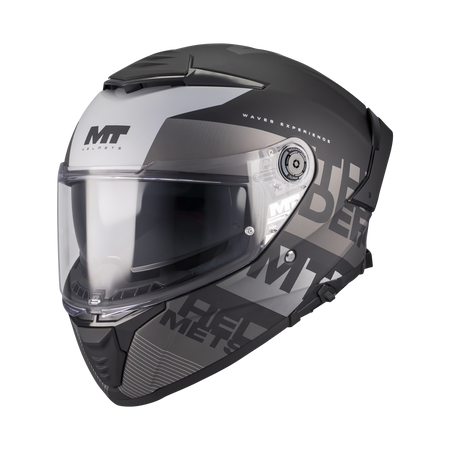 Kask integralny MT THUNDER 4 SV WAVES BLACK/GREY MATT czarny szary