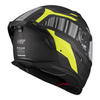 Kask integralny MT BRAKER SV COCKPIT BLACK/YELLOW MATT czarny żółty