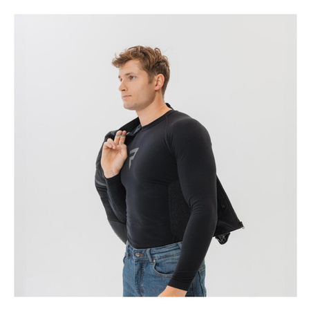Koszulka termoaktywna REBELHORN FREEZE II BLACK czarny