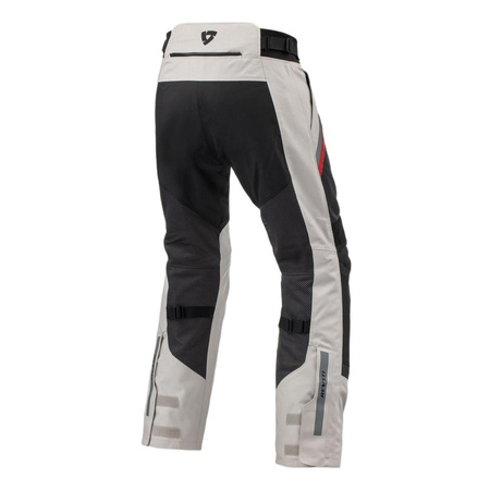 Spodnie tekstylne REVIT TORNADO 4 H2O SILVER/BLACK srebrny czarny czerwony