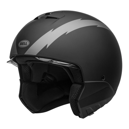 Kask szczękowy BELL BROOZER ARC MATTE BLACK/GREY czarny szary