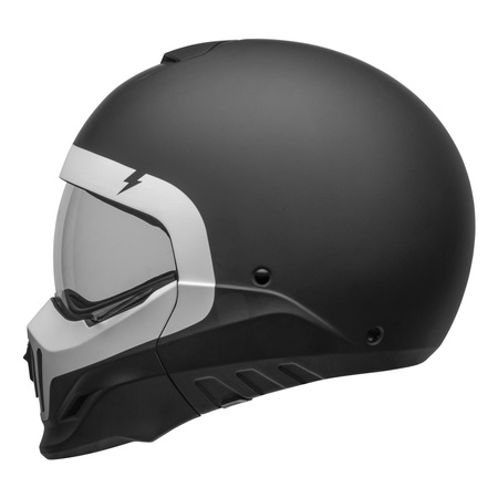 Kask szczękowy BELL BROOZER CRANIUM MATTE BLACK/WHITE czarny biały