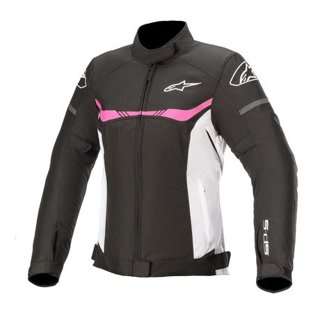 Kurtka tekstylna damska ALPINESTARS T-SP S WP LADY BLACK/WHITE czarny biały różowy