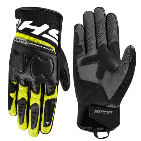 Rękawice miejskie SHIMA BLAZE 2.0 FLUO czarny żółty fluo