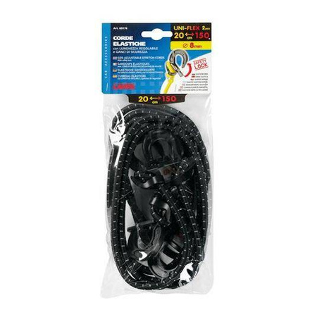 Linka z haczykiem LAMPA SNAP-HOOK 2x100CM
