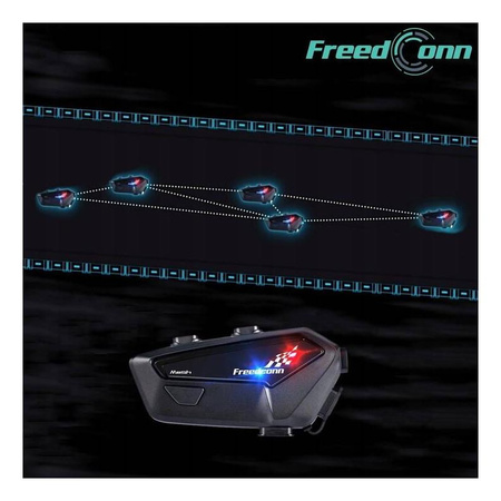 Interkom uniwersalny FREEDCONN FX Pro V2 EU MESH