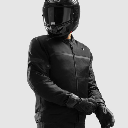 Kurtka tekstylna REBELHORN ECHO BLACK czarny