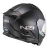 Kask szczękowy NZI COMBI 3 DUO MATT BLACK czarny mat