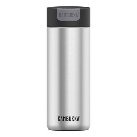 Kubek termiczny KAMBUKKA OLYMPUS Stainless steel 500ml srebrny czarny szary