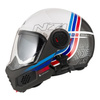 Kask szczękowy NZI MINIMOD WATSON WHITE BLACK POWER biały czarny