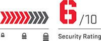 Blokada tarczy hamulcowej KRYPTONITE KRYPTOLOK DFS-10 CHROME srebrny