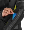 Kurtka tekstylna damska SHIMA HERO 2.0 LADY FLUO czarny szary żółty fluo