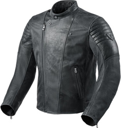 Kurtka skórzana REVIT SURGENT BLACK czarny