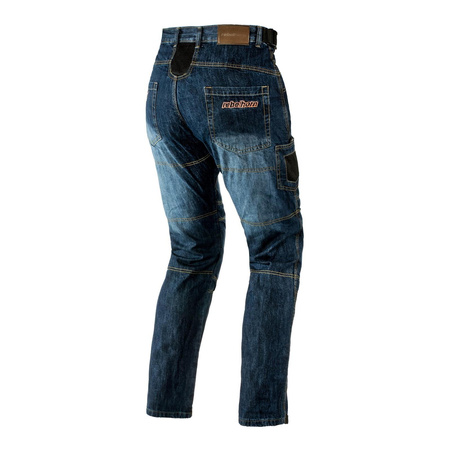 Jeansy motocyklowe REBELHORN URBAN II BLUE niebieski