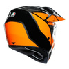 Kask integralny AGV AX9 TRAIL GUNMETAL/ORANGE czarny pomarańczowy