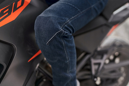 Jeansy motocyklowe SHIMA DEVON MEN DARK BLUE granatowy niebieski