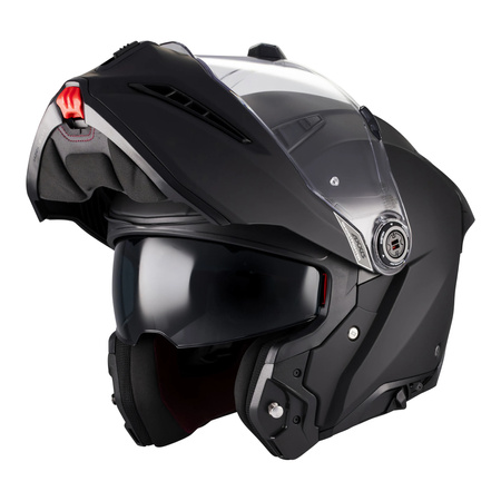 Kask szczękowy AXXIS GHOSTFIGHTER SV SOLID A1 MATT BLACK czarny mat