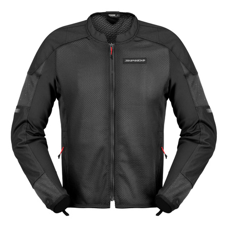 Kurtka tekstylna SPIDI SUPER NET EVO BLACK czarny