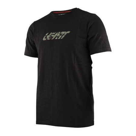 Koszulka T-shirt LEATT BLACK czarny