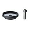 Adapter do modułu antywibracyjnego SPROCKET ADAPTER BLACK czarny