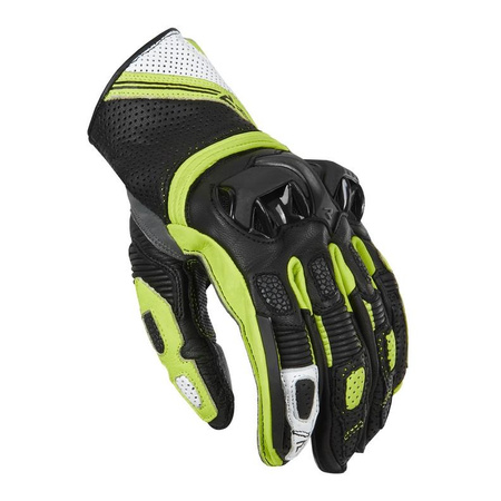 Rękawice sportowe REBELHORN ST SHORT BLACK/GREY/FLO YELLOW czarny szary żółty fluo