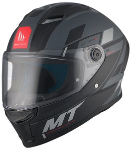 Kask integralny MT STINGER 2 ZIVZE MATT BLACK/GREY czarny szary