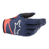Rękawice cross ALPINESTARS RADAR DARK BLUE/FLUO RED granatowy czerwony fluo