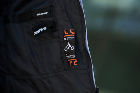 Kurtka tekstylna SHIMA OPENAIR BLACK czarny