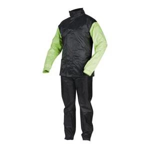 Kombinezon przeciwdeszczowy REBELHORN RAIN BLACK/FLUO YELLOW czarny żółty fluo
