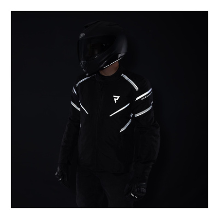 Kurtka tekstylna REBELHORN SPARK BLACK czarny