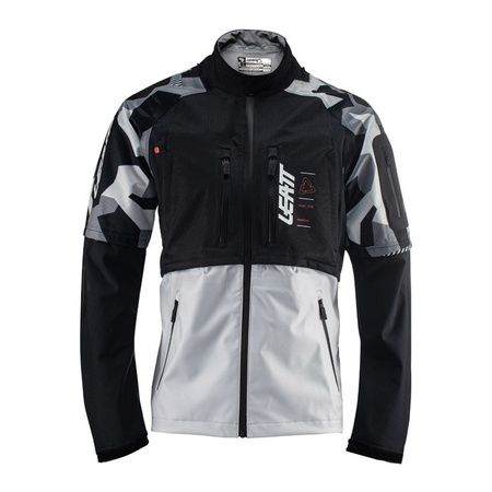 Kurtka enduro LEATT MOTO 4.5 HYDRADRI FORGE czarny szary