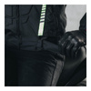 Kurtka tekstylna OZONE PULSE BLACK/FLO YELLOW czarny żółty fluo