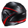 Kask szczękowy HJC C91 TALY BLACK/RED czarny czerwony