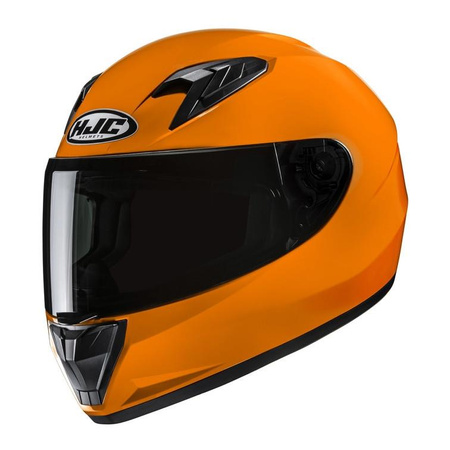Kask dziecięcy integralny HJC Y10 SOLID ORANGE TRAMONTO pomarańczowy