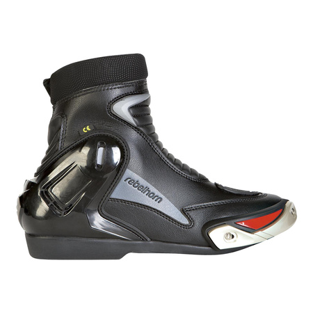 Buty krótkie REBELHORN FUEL II CE BLACK czarny szary czerwony